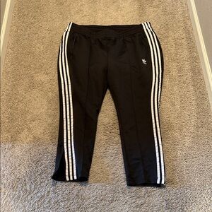 adidas Plus Size Three-Stripe Joggers Pants, 2X